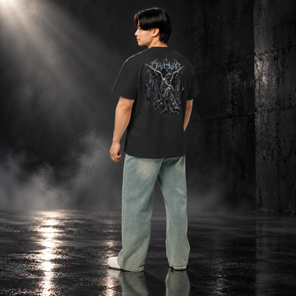 VOID CROWN — Sovereign Ruin Tee | color:vintage black
