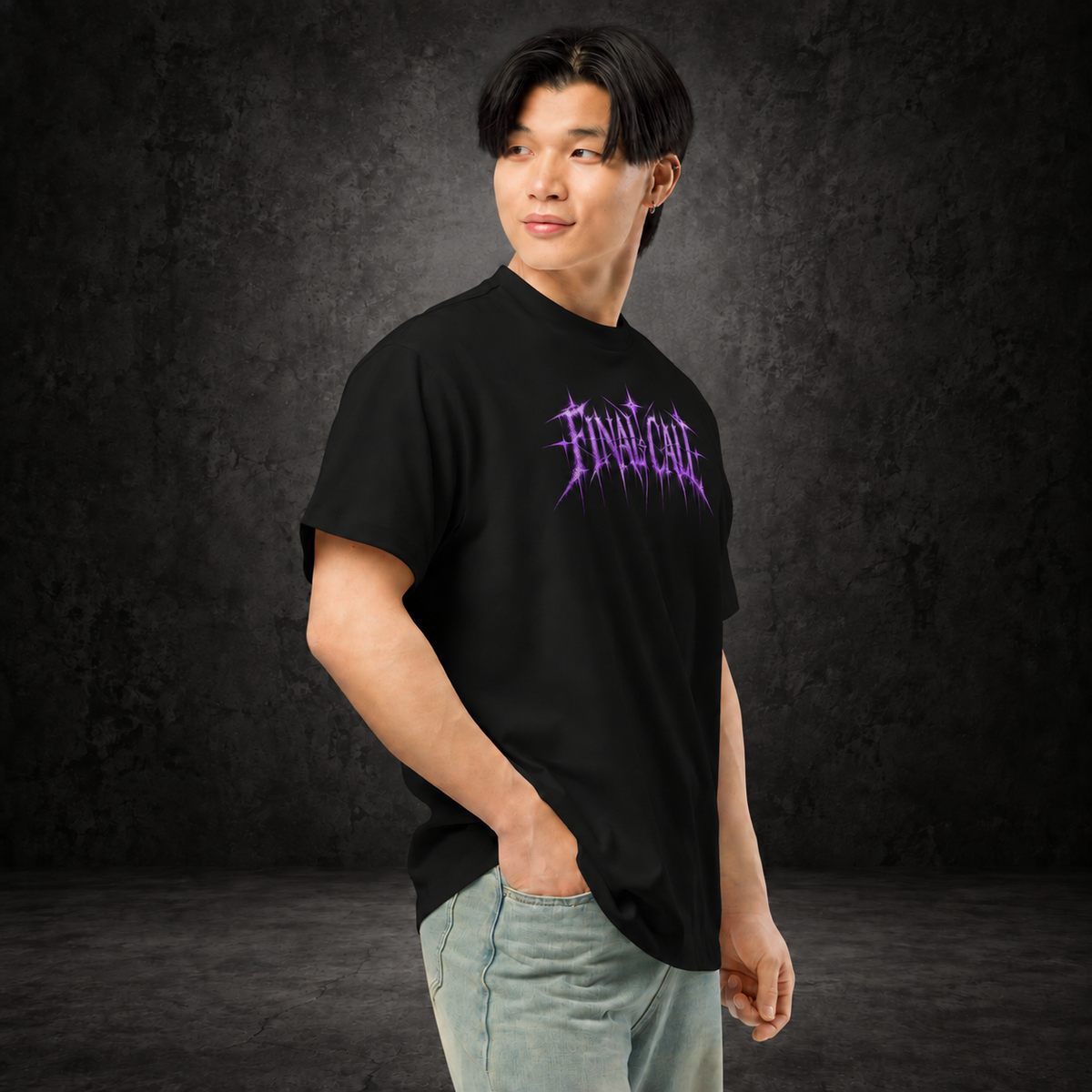 FINAL CALL — After Midnight Boxy Tee | color:black