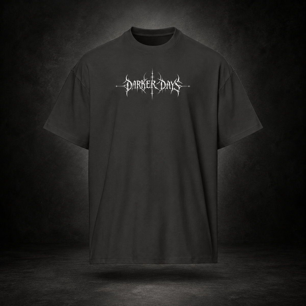 DARKER DAYS — Fallen Angel Tee | color:vintage black
