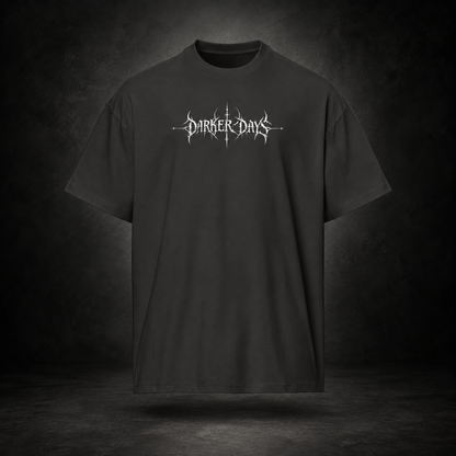 DARKER DAYS — Fallen Angel Tee | color:vintage black